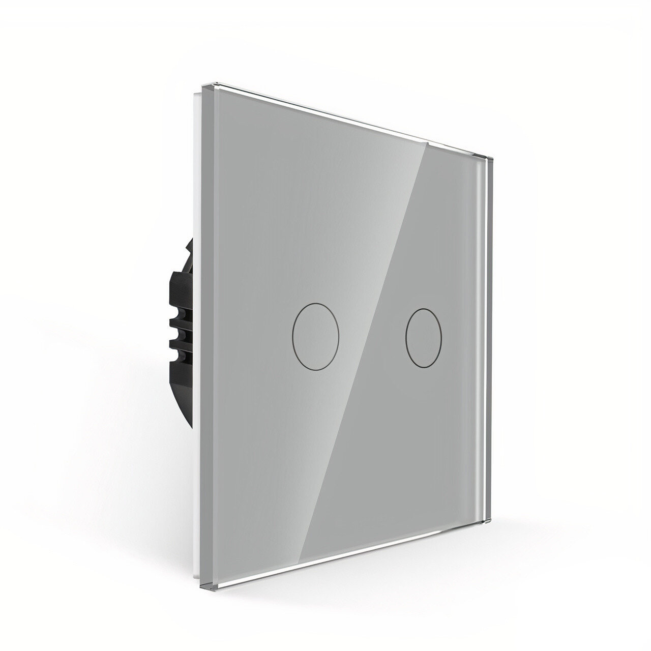 фото Сенсорный выключатель двухклавишный, Умный дом (SK-T02)