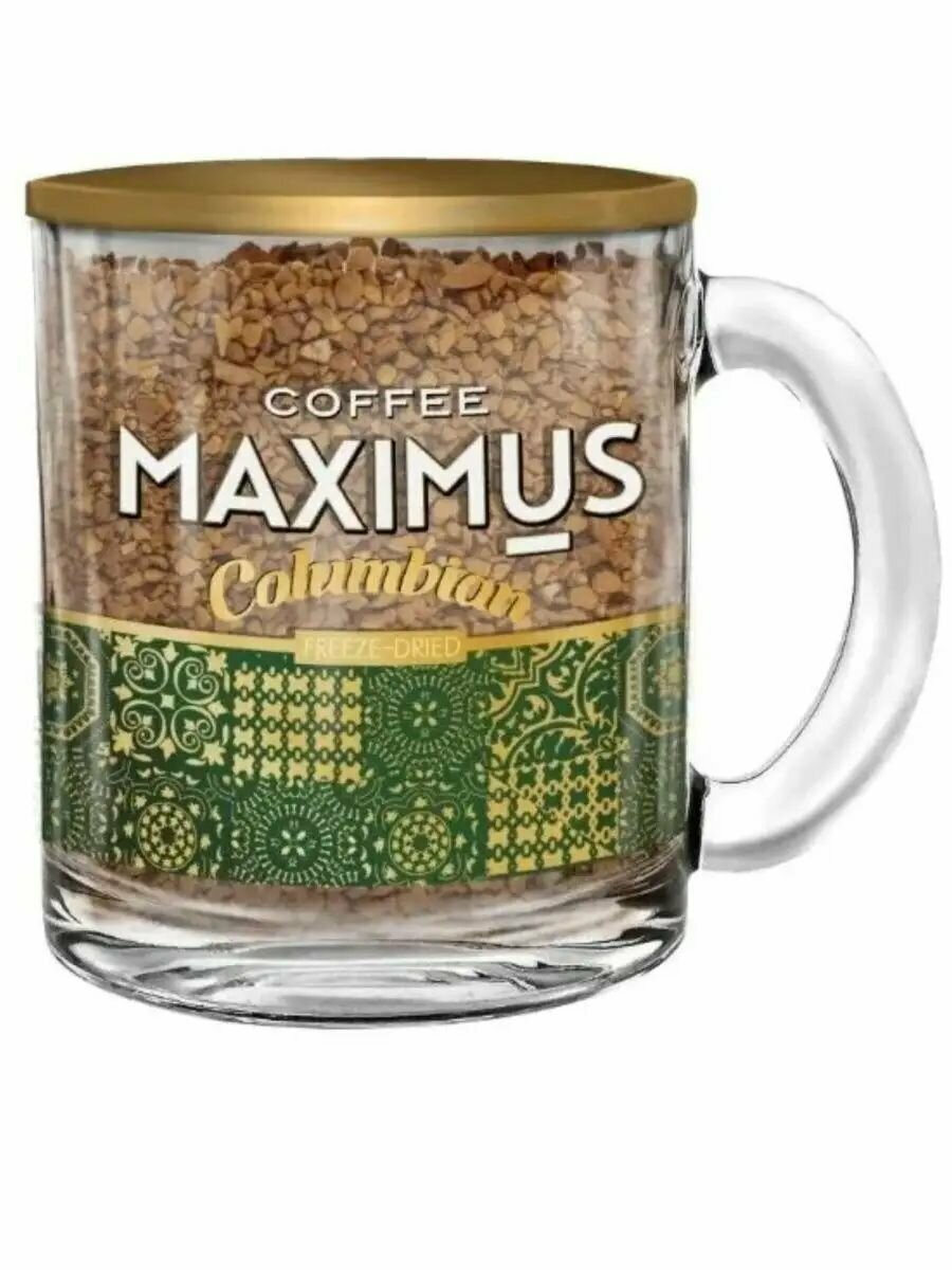 Кофе растворимый Максимус Columbian в кружке 70 гр