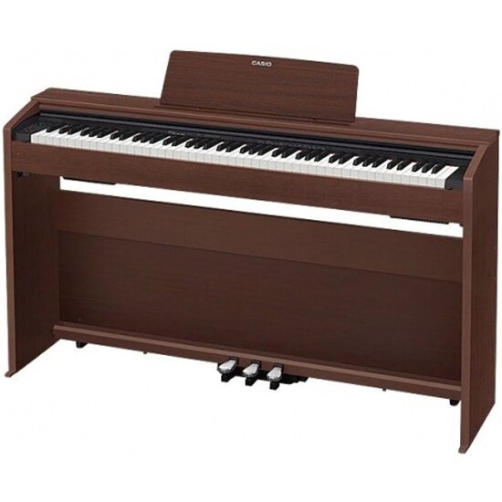 Цифровое фортепиано Casio Privia PX-870, коричневый
