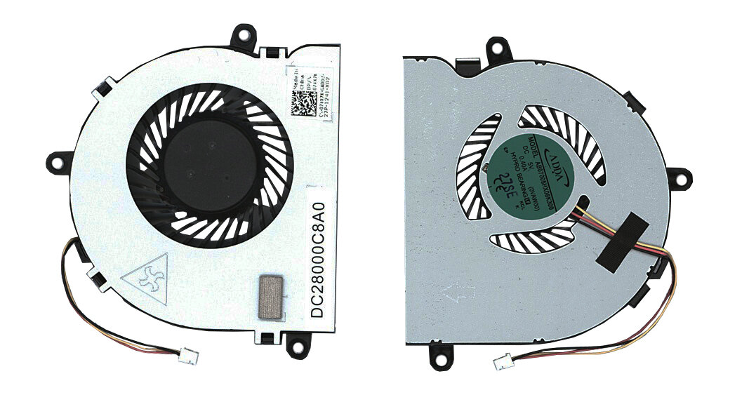 Вентилятор (кулер) для ноутбука Dell DC28000C8A0 (3-pin)