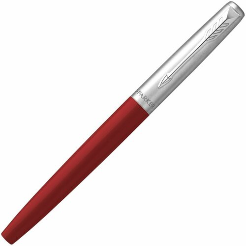 parker перьевая ручка jotter original f60 f черный цвет чернил 1 шт Ручка перьевая Parker Jotter Original F60, Red CT (Перо F)