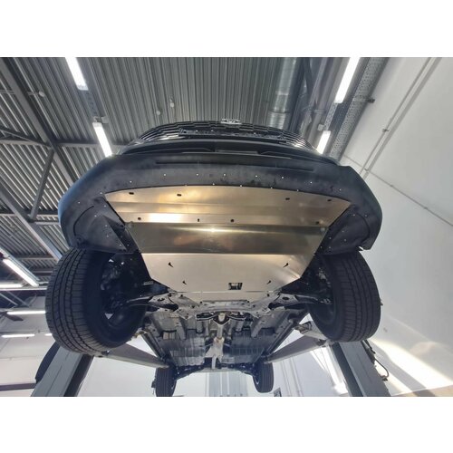 48.01ABC защита картера двигателя И КПП CHANGAN CS55 PLUS, V-ВСЕ (2021-) (алюминий 4 ММ)для Changan, Changan CS55 Plus, Changan CS55 Plus 2021-