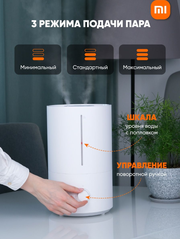 Увлажнитель воздуха Xiaomi Humidifier2 Lite EU 4 л, белый