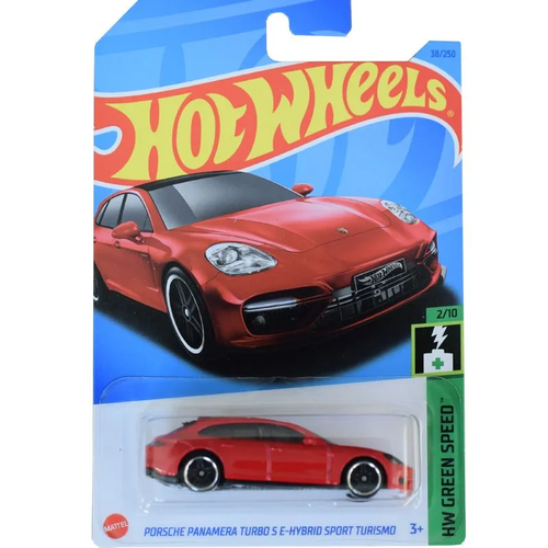 Машинка Hot Wheels 5785 (HW Green Speed) Porsche Panamera Turbo S E-Hybrid Sport Turismo HKH55-M521 hot wheels porsche taycan turbo порш s 208 250 hw green speed 4 5 mattel