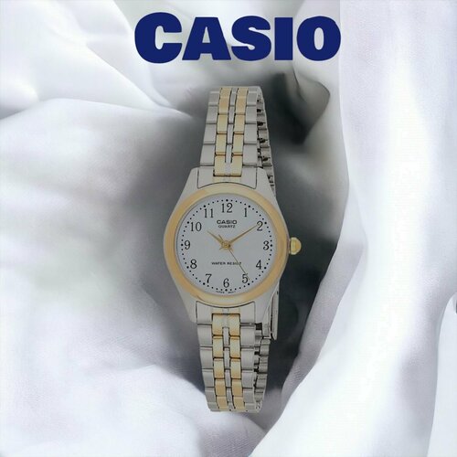 Наручные часы CASIO, серебряный наручные часы casio красный синий