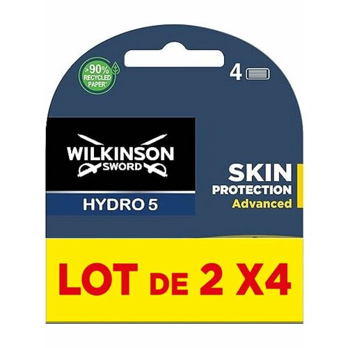 Hydro 5 Skin Advanced Сменные кассеты для бритв SENSE, 8 шт wilkinson sword schick hydro 5 skin protection regular бритвенный мужской станок с 9 сменными кассетами