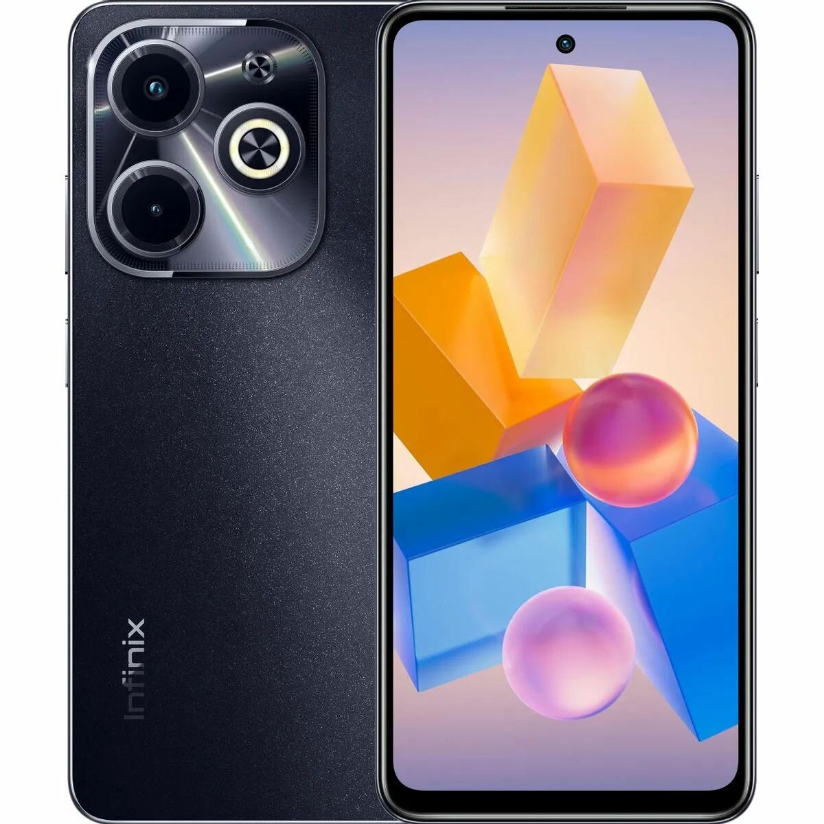 Смартфон Infinix HOT 40i 8+256 GB Starlit Black — фото 1
