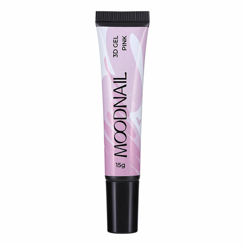 Гель MOODNAIL, 3D Gel Pink, 15 г