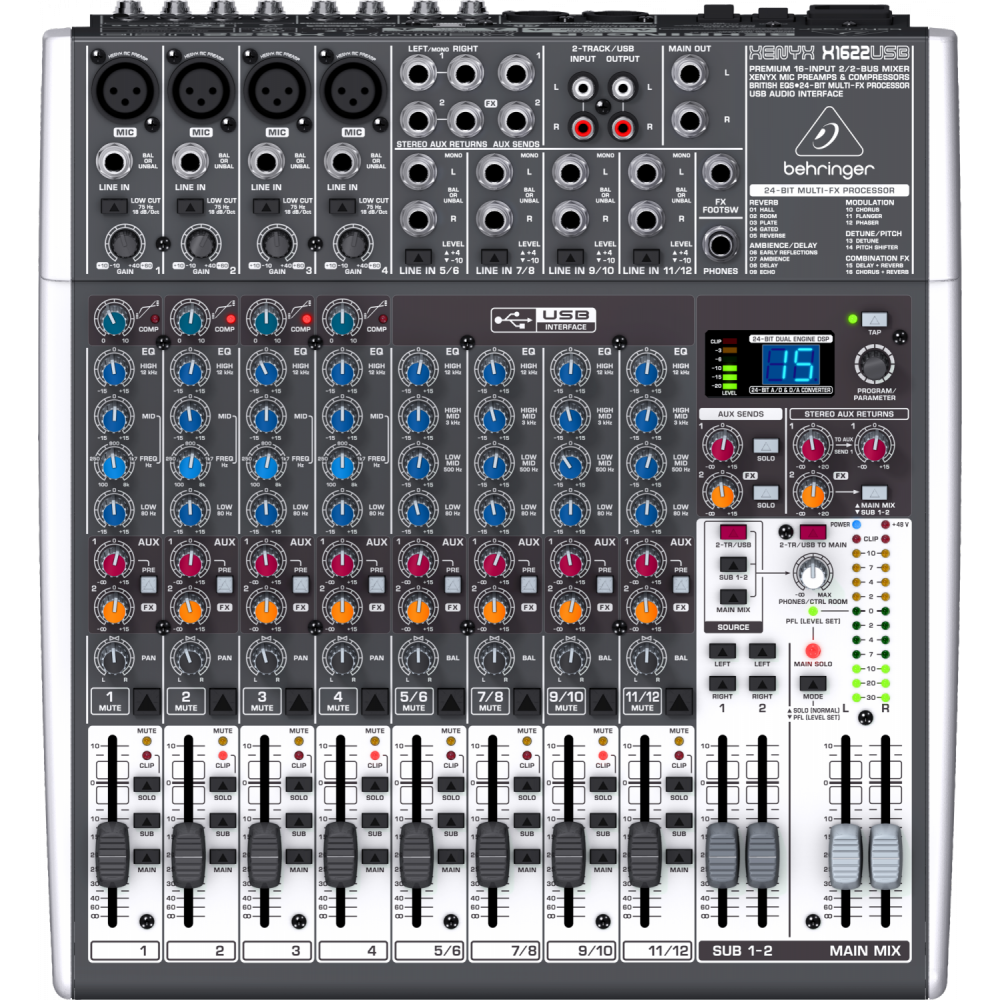 Behringer Xenyx X1622USB