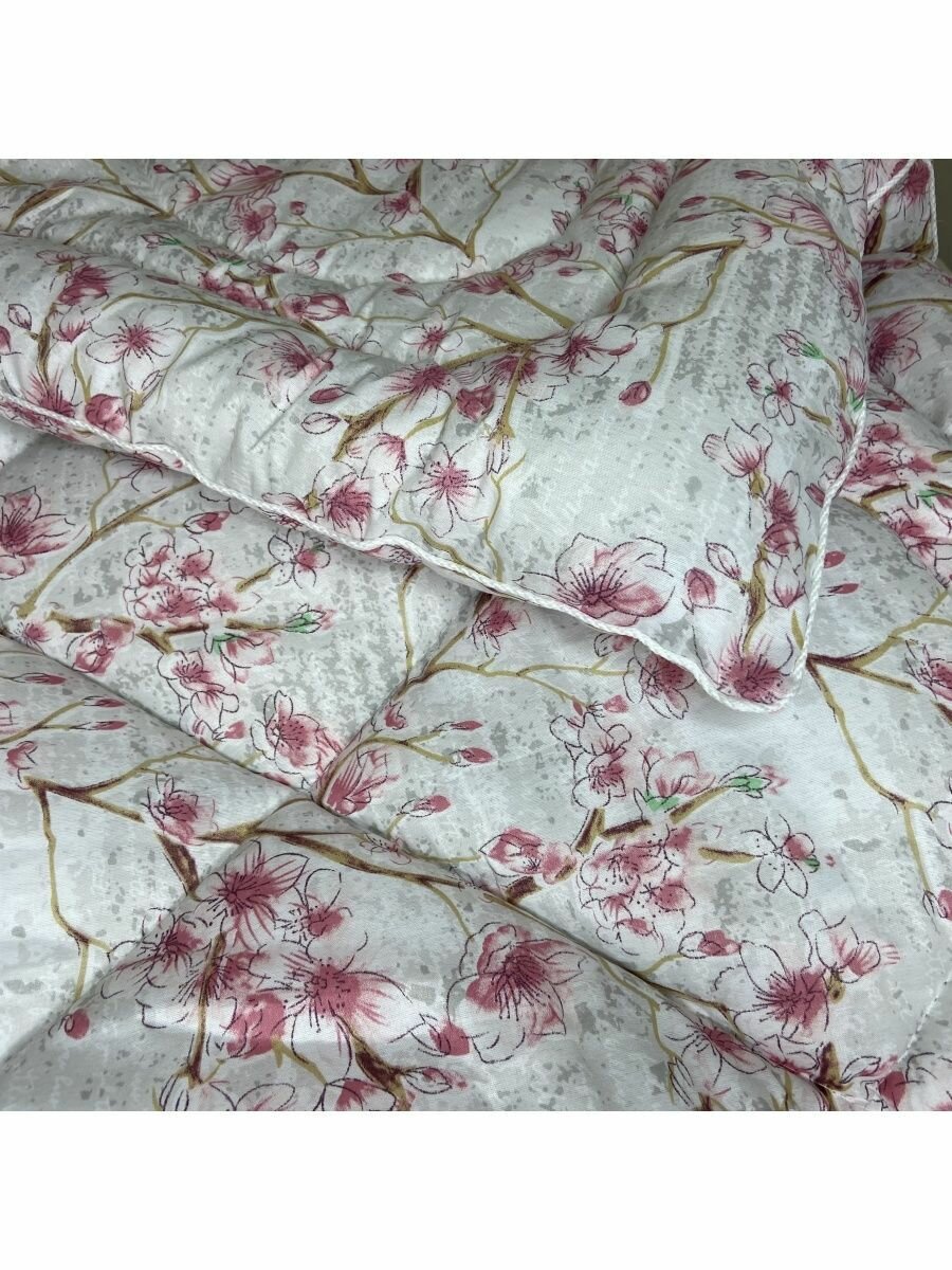 Одеяло 1.5 спальное всесезонное,зимнее холлофайбер - фотография № 6