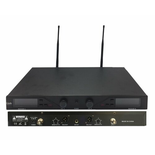 4000-UY Беспроводная микрофонная система 2 головных микрофона LAudio 6671000₽