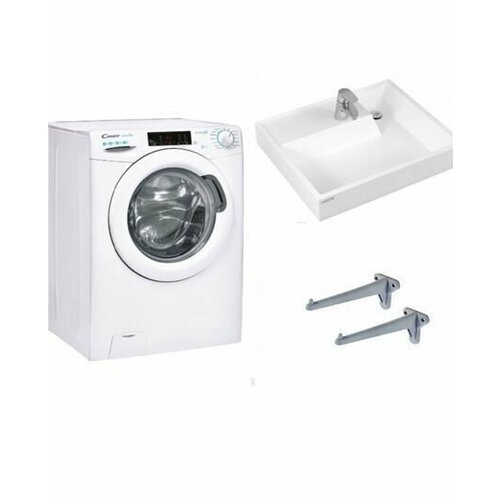Candy smart pro CSO34 106T12-07 с паром и раковина над стиральной машиной Юпитер 50 3620000₽