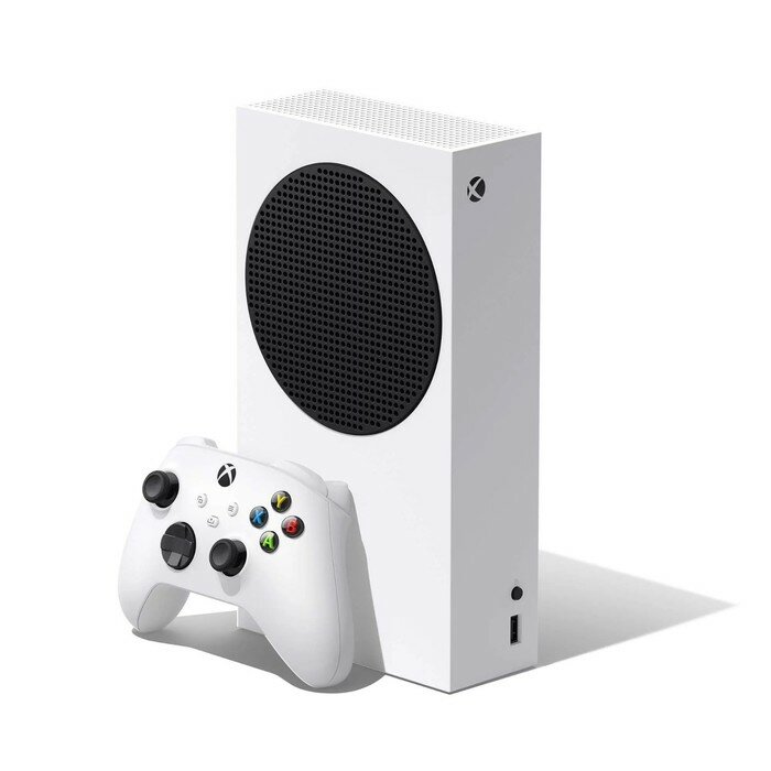 Игровая приставка XBOX SERIES S RRS-00015 MICROSOFT, 8K HDR, 512 ГБ, 120 Гц, HDMI, белая