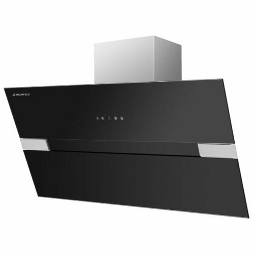 Каминная вытяжка Maunfeld Mersey 90 нержавеющая стальчерное стекло 3252600₽