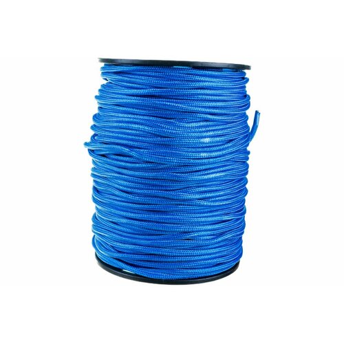 Эбис Верёвка плетёная ПП 8 мм (200 м) синяя 72221