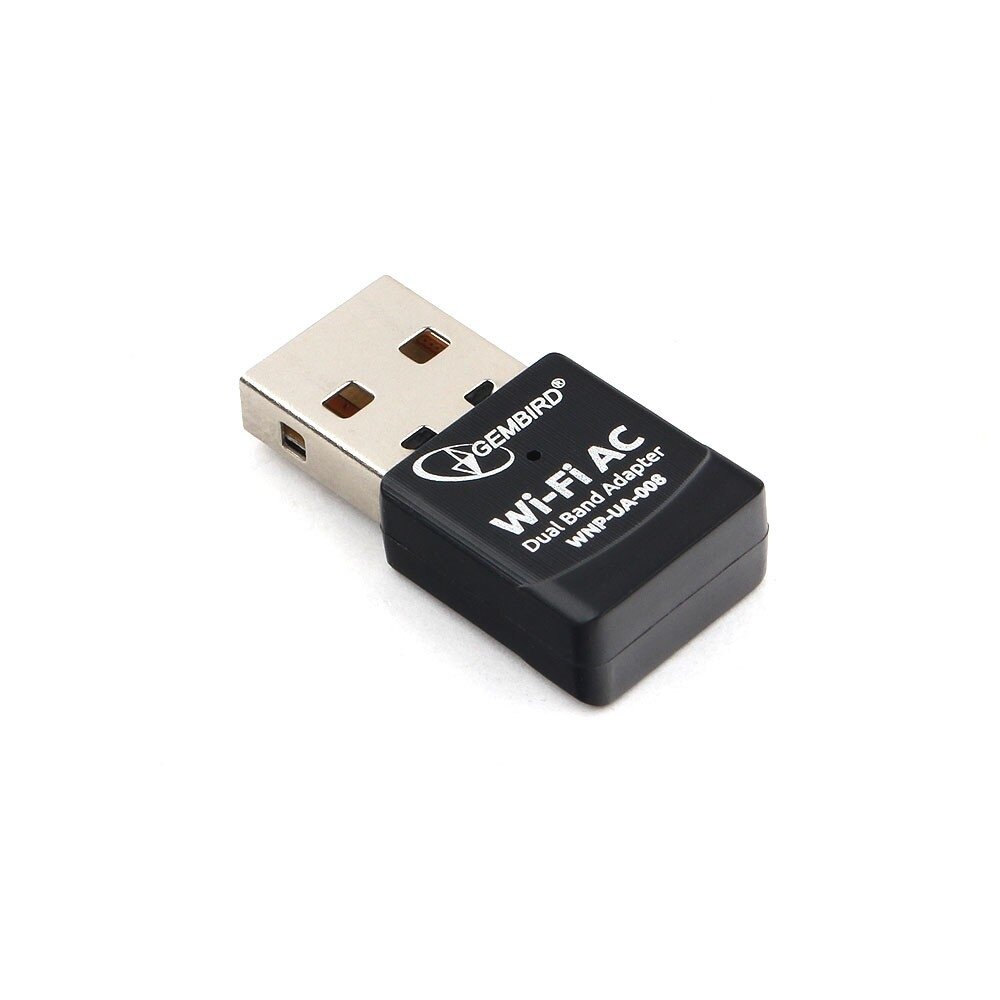 Сетевой двухдиапазонный Wi-Fi мини USB-адаптер Gembird WNP-UA-008 16508 .