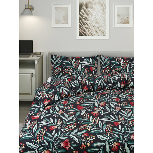 Постельное белье Гарасу/SAMMETSBLAD 2 спальное , пододеяльник 200х200, наволочки 50x70 (2 шт) от FERESA