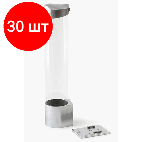 Комплект 30 штук, Держатель для стаканов AEL +магнит (silver) 1x6