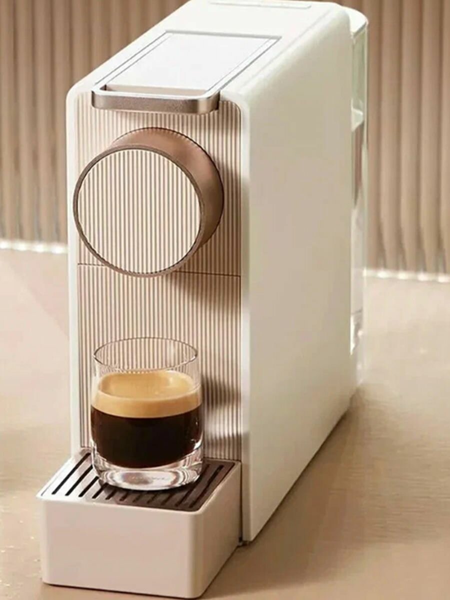 Кофемашина Xiaomi Scishare Capsule Coffee Machine Mini S1201 Gold - фотография № 6