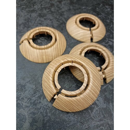 Обводы для труб декоративные 25-34 мм цвет Сосна золотистая 5 шт 621₽