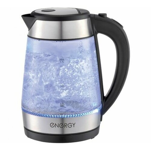 Чайник ENERGY E-254 стекло пластик цвет черный 255000₽