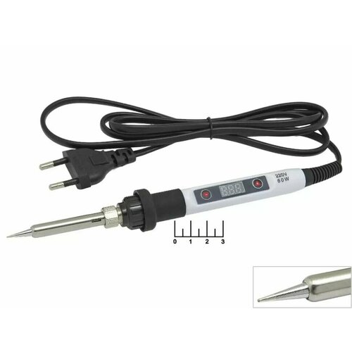 Паяльник 220V 60W с цифровым регулятором 445-1 1189₽