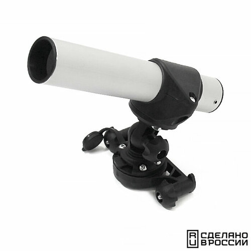 Держатель спиннинга сквозной на Т-образный профиль быстросъемный алюминий 4836₽