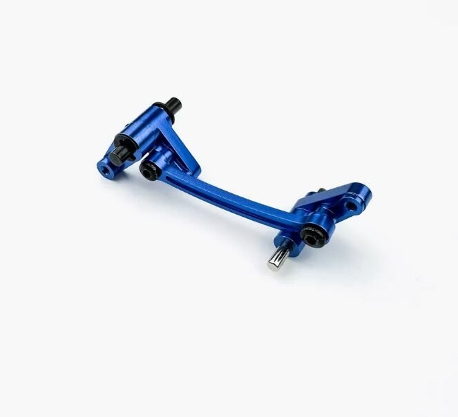 Алюминиевая рулевая трапеция для Remo Hobby 1/16 A6956-BLUE