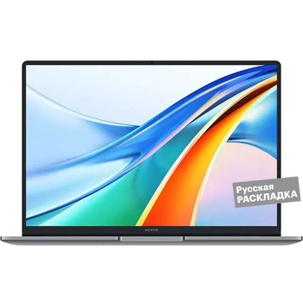 HONOR Ноутбук HONOR MagicBook MB X14 Pro 2024, i5 8+512GB 14" 5301AHQK Серый