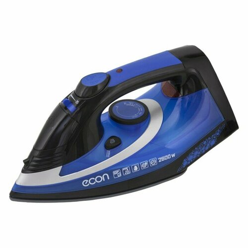 Утюг ECO-BI2603 2600 Вт керамическая подошва 45 гмин 320 мл цвет синий с чёрным 464800₽
