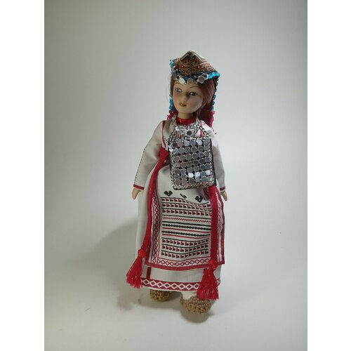 кукла коллекционная айнур в киргизском праздничном костюме доработан костюм Кукла коллекционная в марийском праздничном костюме (доработанный костюм)