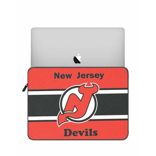 Чехол для ноутбука хоккейный клуб New Jersey Devils - Нью-Джерси Девилз