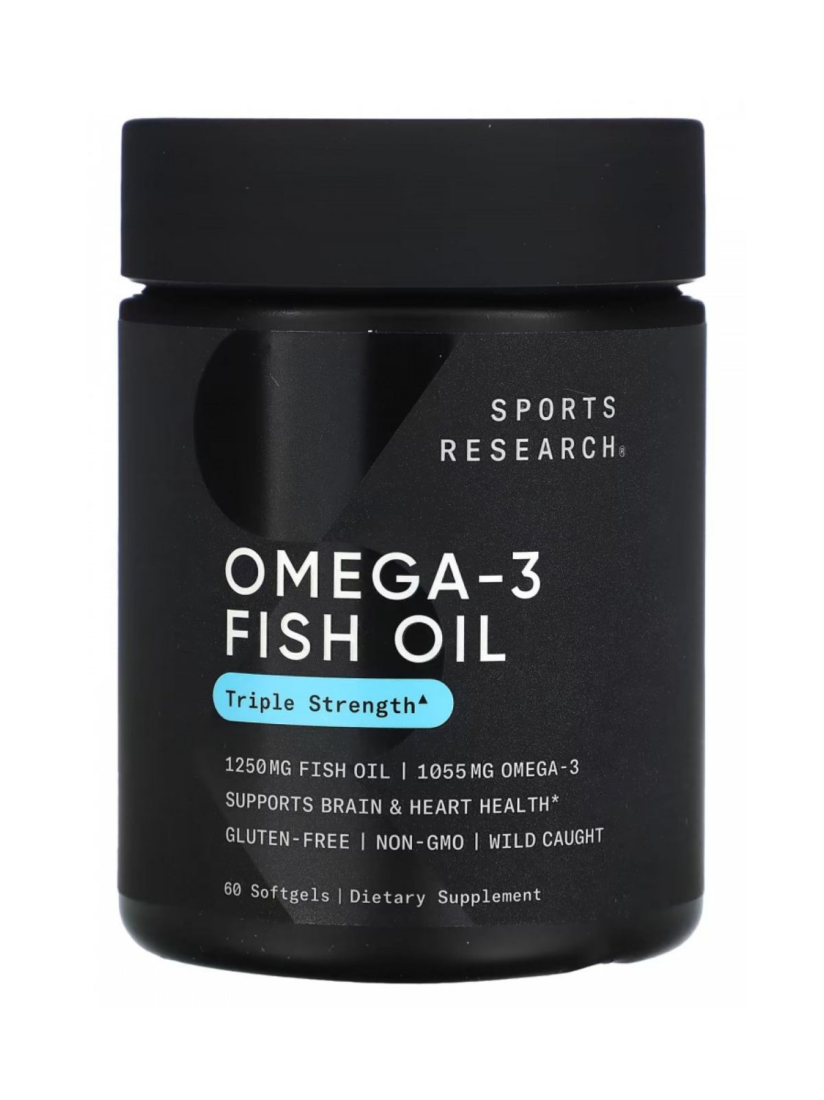 Sports Research Omega-3 Fish Oil 1250 мг 60 капсул