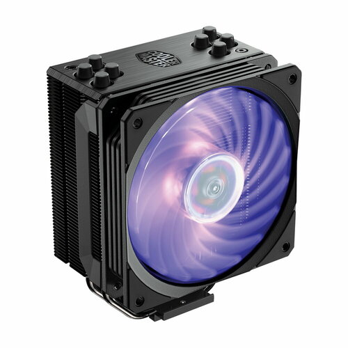 Кулер для процессора Cooler Master HYPER 212 RGB Black edition RR-212S-20PC-R2 PWM кулер для процессора cooler master hyper 212 rgb black edition with 1700 rr 212s 20pc r2