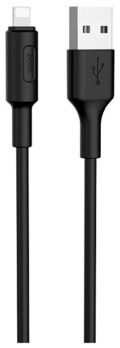 Кабель Hoco X25 Soarer USB - Lightning, черный