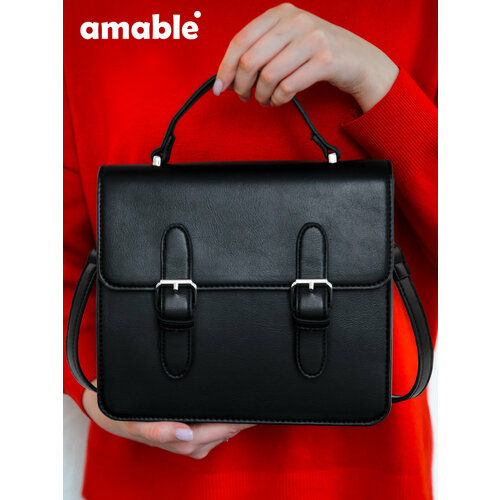 Сумка мессенджер amable черный 3290₽