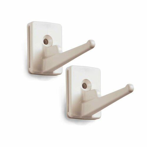 Крючок для инвентаря Haccper Control Point белый 2 штуки в упаковке 686₽