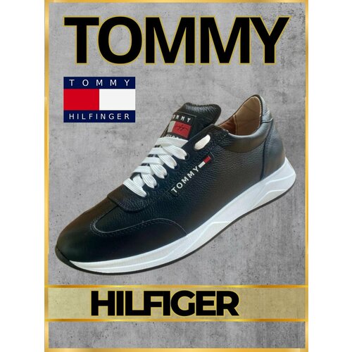 Кроссовки , размер 43, черный кроссовки tommy hilfiger zapatillas white dove