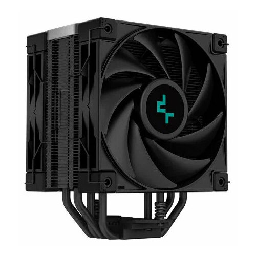 Кулер DeepCool AK400 ZERO DARK PLUS (220W,2*120mm,500-1650prm,4 тепл. трубки, S115х/1200/1700/AMx)