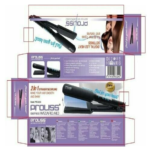 Выпрямитель для волос pro-6203чёрный 48Вт 199000₽