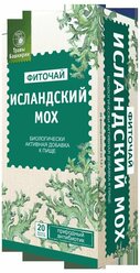 Напиток чайный Исландский мох 20 фильтр-пакетов, Травы Башкирии