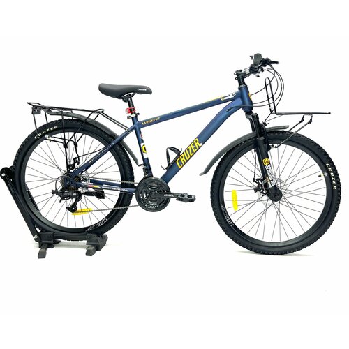 Велосипед горный Cruzer Wisest 26 колеса 17 рама рост 140 - 185 см синий цвет 23990₽