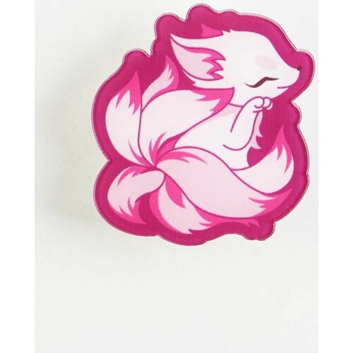 Заколка для волос Чиби лис аниме 34 х 37 х 1 см 252₽