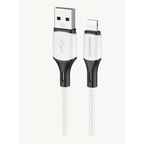 Кабель USB Borofone для Apple 8-pin BX79 1м силикон