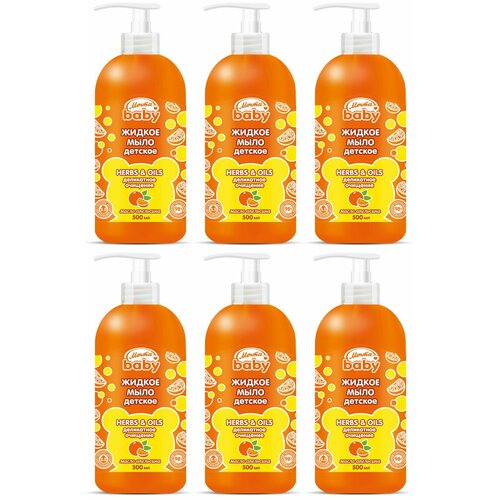 Мечта Baby Жидкое мыло Апельсиновая долька детское 500 мл 6 шт 1250₽