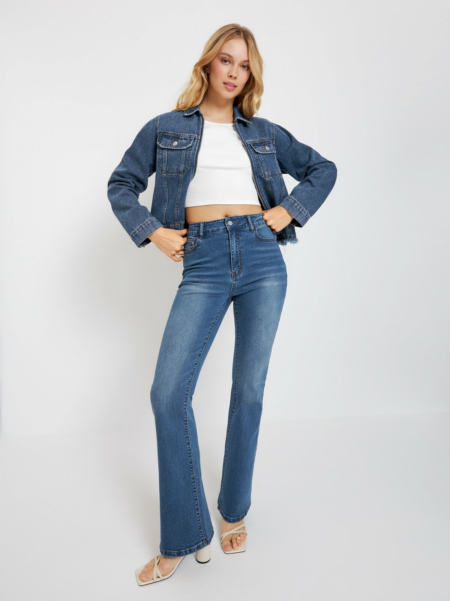 фото Джинсы CONCEPT CLUB Flavi синий Женский XS размер