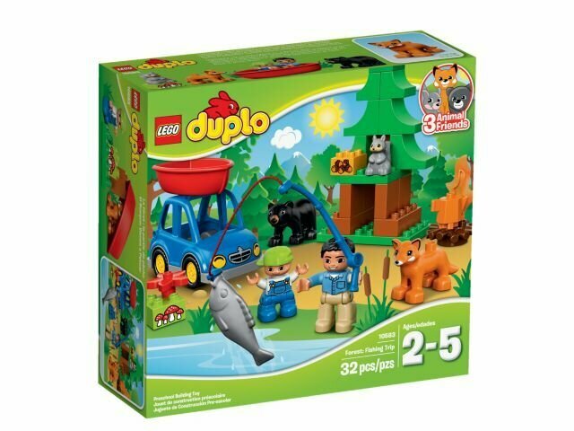 Конструктор LEGO DUPLO 10583 Forest: Fishing Trip (Рыбалка в лесу)