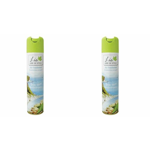 LIS Освежитель воздуха Морской прибой 300 мл 2 шт 527₽