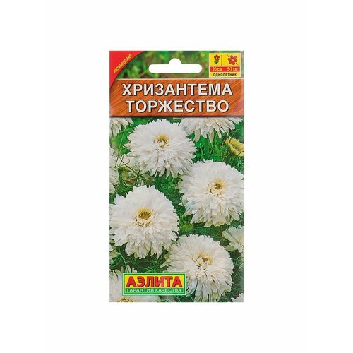 Семена цветов Хризантема букетная Торжество, О, 0,1 г