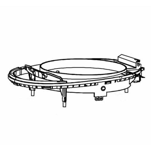 Redmond RMK-M452-VK верхняя часть корпуса мультикухни Redmond RMK-M452 redmond rmk m452 kn нижняя часть крышки мультикухни redmond rmk m452